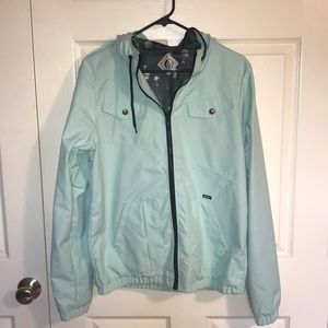 NWOT Volcom Enemy Lines Windbreaker Jacket